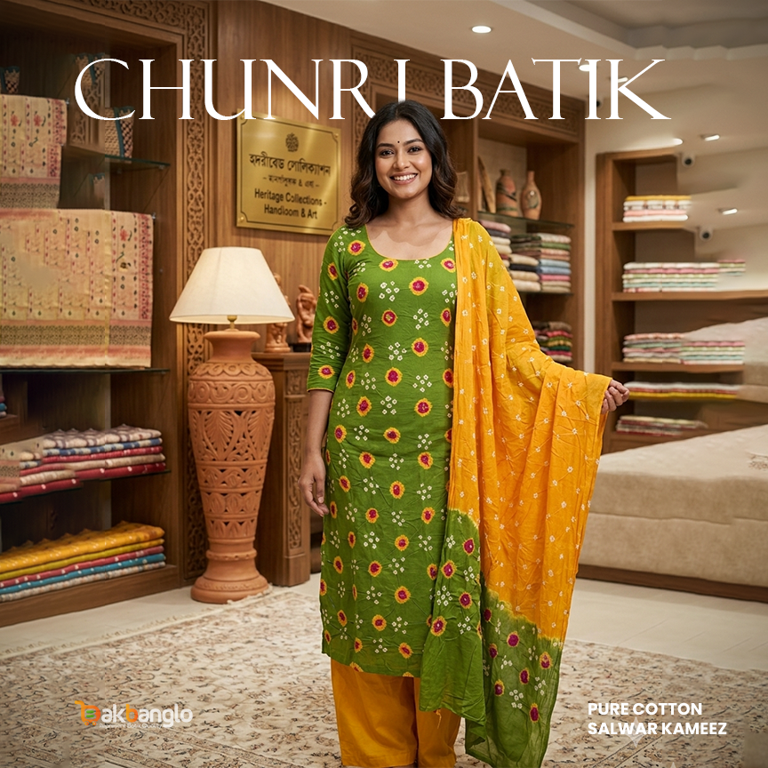 Chunri Batik Three Pieces