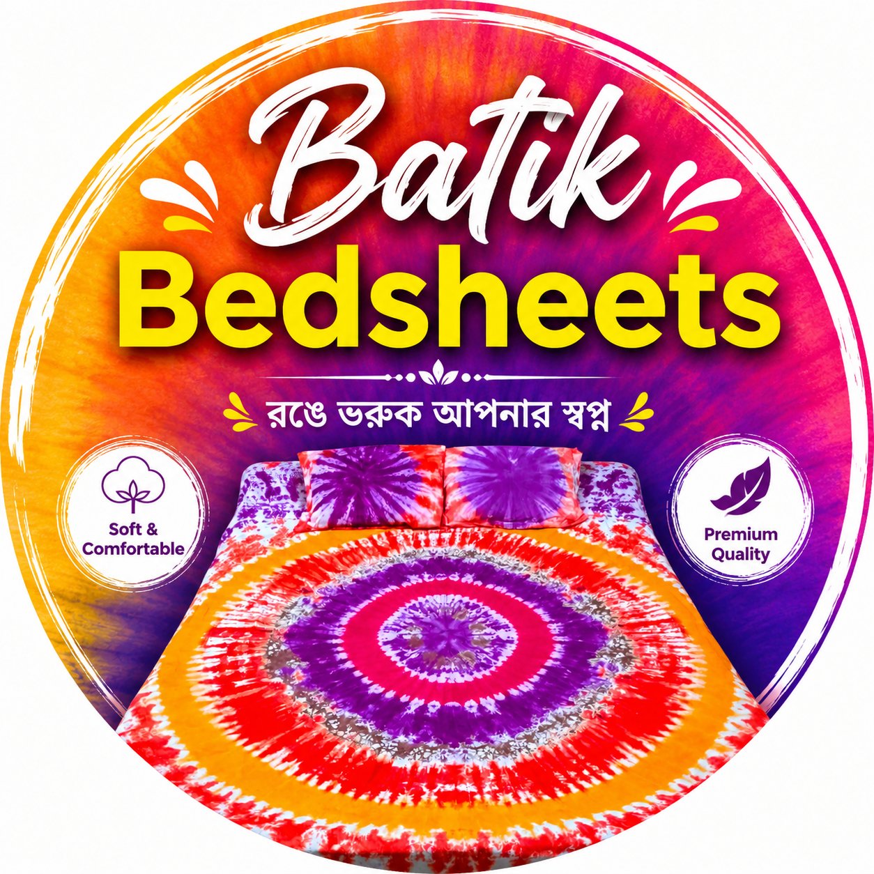 Batik Bedsheets
