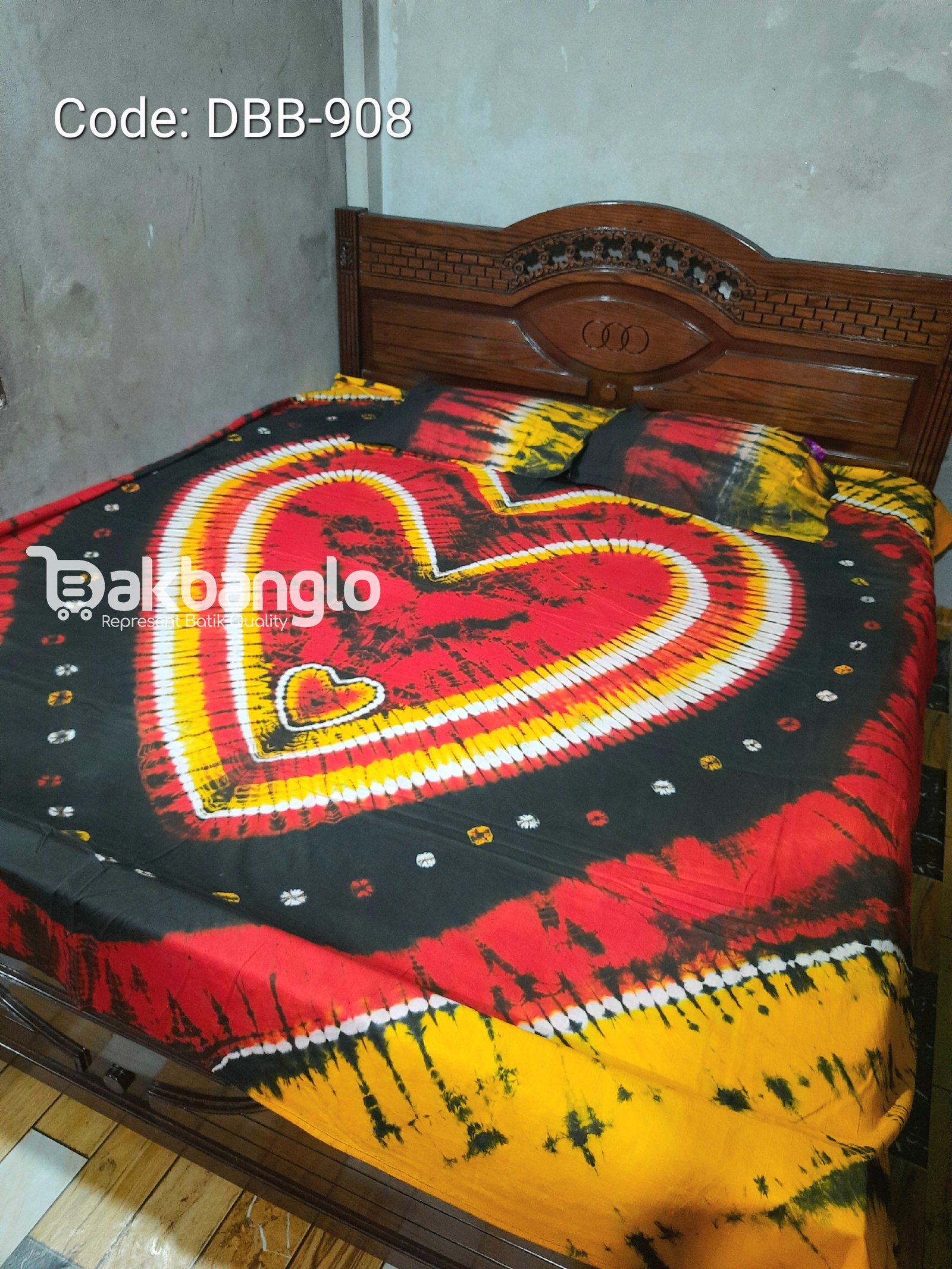 King Size Batik Bedsheet New Design